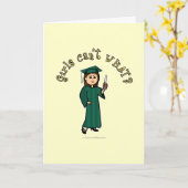 Licht Afstuderen groen Kaart (Gele Bloem)