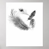 Licht als doezelaar poster (Voorkant)