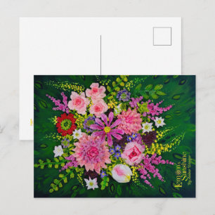 "Licht als een fee" Briefkaart