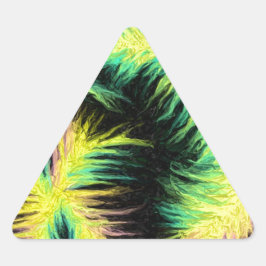 Licht als een veerontwerp sticker