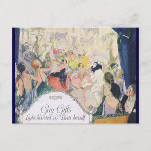 Licht als Paris Herself Briefkaart