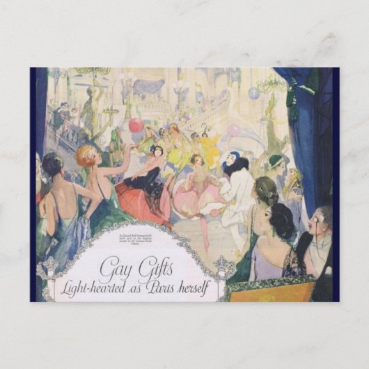 Licht als Paris Herself Briefkaart (Voorkant)