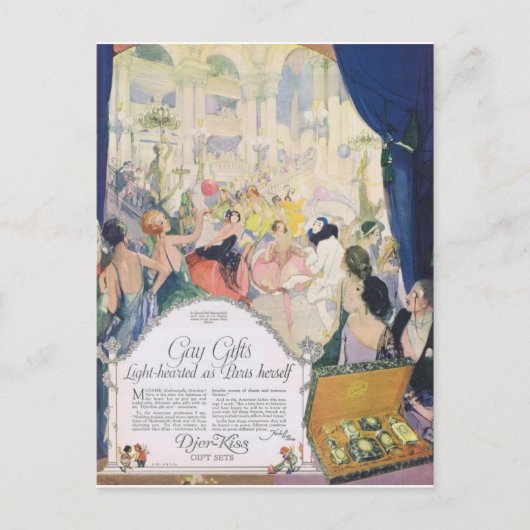 Licht als Paris Herself Briefkaart (Voorkant)