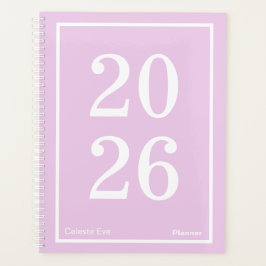 Licht Amethyst Paars Groot Jaar Groot Planner