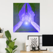 Licht - Angel Light Poster (Thuiskantoor)