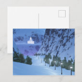 Licht Ansichtkaart Briefkaart (Voorkant / Achterkant)