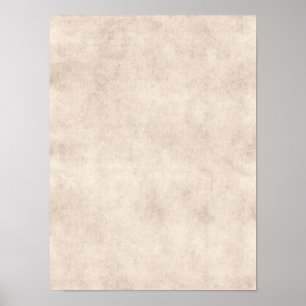 Licht Antiek papier achtergrond Poster