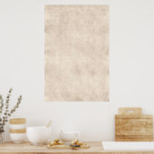 Licht Antiek papier achtergrond Poster (Keuken)