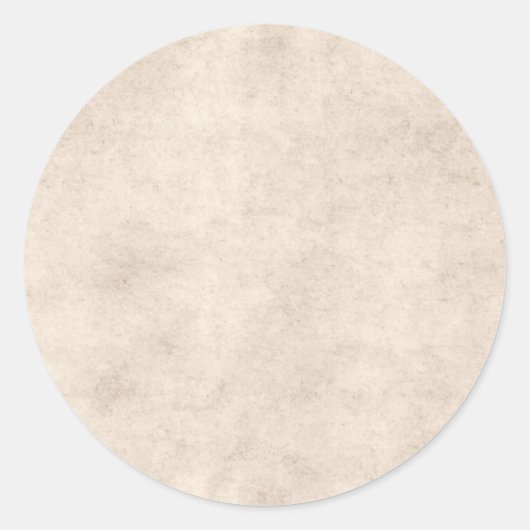 Licht  Antiek papier achtergrond Ronde Sticker (Voorkant)