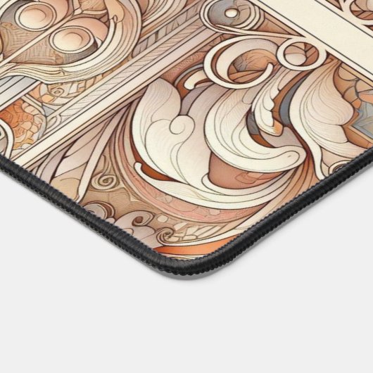 Licht Art Deco Desk Mat (Hoek)