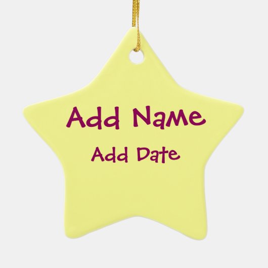 Licht ATV | Vier wondermeisjes Keramisch Ornament (Achterkant)