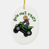 Licht ATV | Vier wondermeisjes Keramisch Ornament (Voorkant)