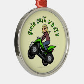 Licht ATV | Vier wondermeisjes Metalen Ornament (Rechts)