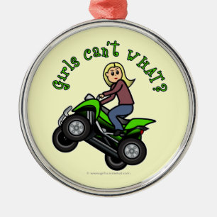 Licht ATV Vier wondermeisjes Metalen Ornament