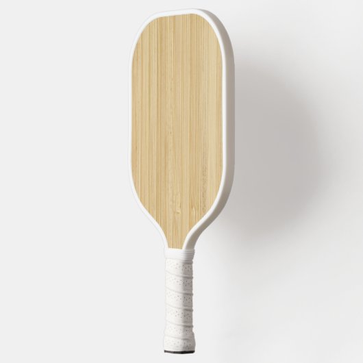 Licht bamboe pickleball paddle (Links)