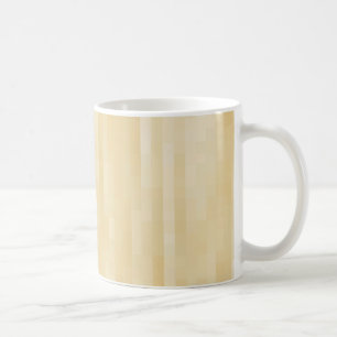 Licht beige bruin patroon - keramische koffie mok