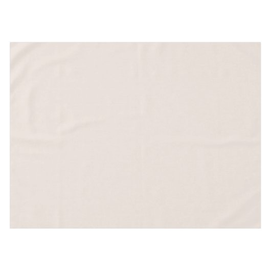 Licht beige tafelkleed (Voorkant (Horizontaal))