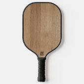 licht berkenhout pickleball paddle (Achterkant)