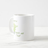 Licht besparen koffiemok (Voorkant links)
