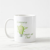 Licht besparen koffiemok (Links)