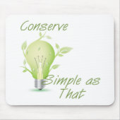 Licht besparen muismat (Voorkant)