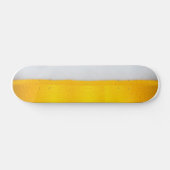 Licht bier met schuim skateboard (Horizontaal)