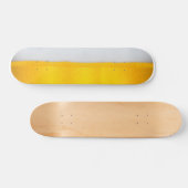 Licht bier met schuim skateboard (Horizontaal)
