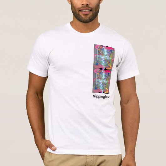Licht bijsnijden t-shirt (Voorkant)
