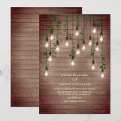  licht bijtend hout Botanisch virtueel Kaart (Voorkant / Achterkant)