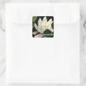 Licht binnen vierkante sticker (Tas)