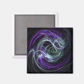 Licht binnen - Violet & Indigodraden Magneet (Voorkant / Achterkant)