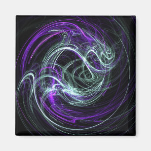 Licht binnen - Violet & Indigodraden Magneet
