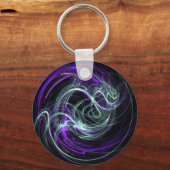 Licht binnen - Violet & Indigodraden Sleutelhanger (Voorkant)