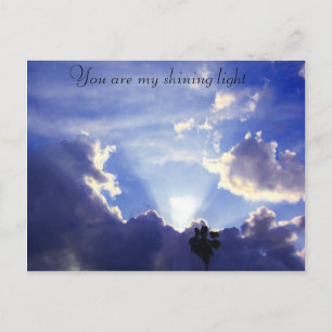Licht binnen wolken_ briefkaart