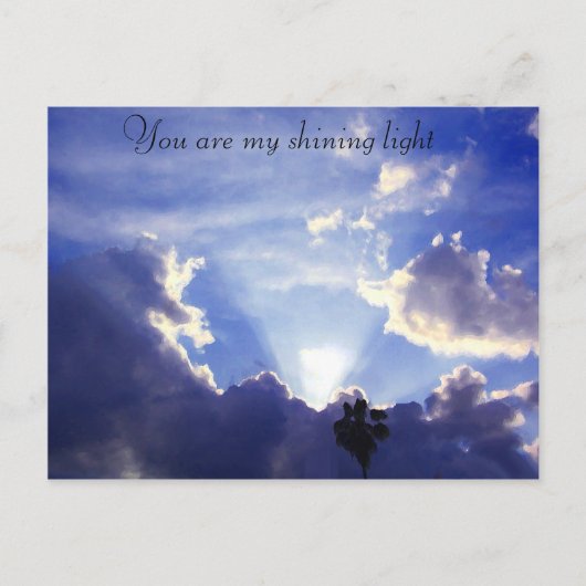 Licht binnen wolken_ briefkaart (Voorkant)