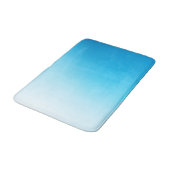 Licht blauw badmat (Gekanteld)