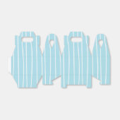 Licht blauw bedankdoosjes (Uitgevouwen)