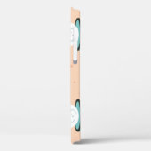 Licht Blauw Beker Naadloos Patroon. Case-Mate iPhone Case (Achterkant / Links)