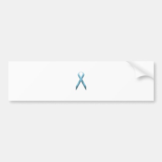 Licht blauw bewustzijn bumpersticker (Voorkant)
