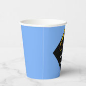 Licht blauw bij Graduation Party Papieren Bekers (Rechts)