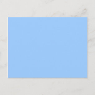 Licht blauw blanco briefkaart