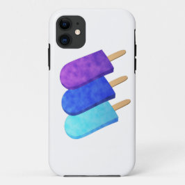 Licht Blauw, Blauw en Paarse IJs Poppen Case-Mate iPhone Case