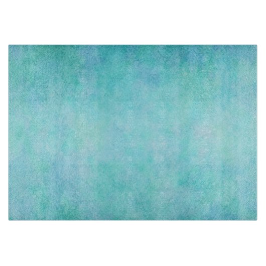 Licht blauw Blauwgroen Aqua-Waterverf papier kleur Snijplank (Voorkant)