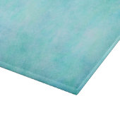 Licht blauw Blauwgroen Aqua-Waterverf papier kleur Snijplank (Hoek)