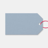 Licht Blauw Cadeau Labels Cadeaulabel (Voorkant (Horizontaal))