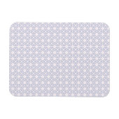 Licht blauw cirkelpatroon magneet (Horizontaal)