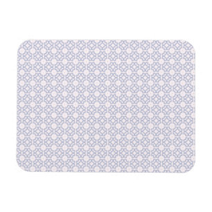 Licht blauw cirkelpatroon magneet