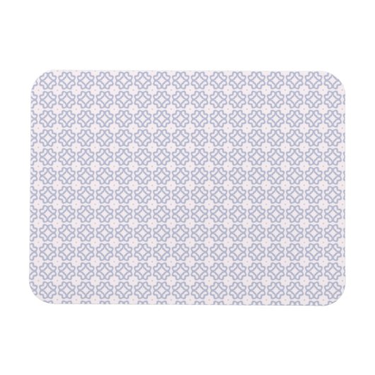 Licht blauw cirkelpatroon magneet (Horizontaal)