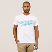 Licht blauw CLassic-Shirt T-shirt (Voorkant volledig)