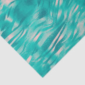 Licht blauw en roze tissuepapier (Detail)